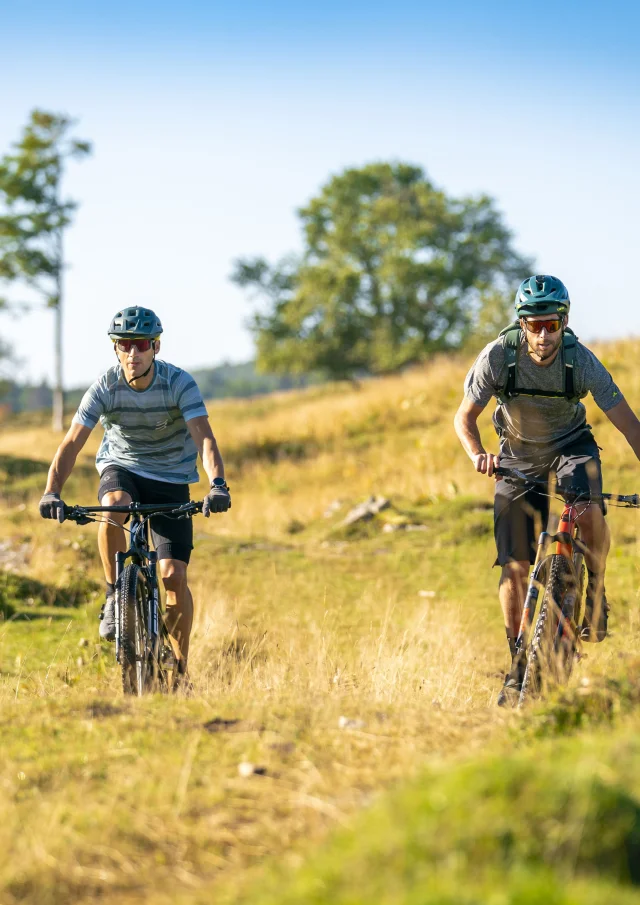Mountainbiken in der Natur - Bugey