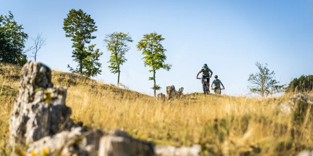 Mountainbiken auf dem Land