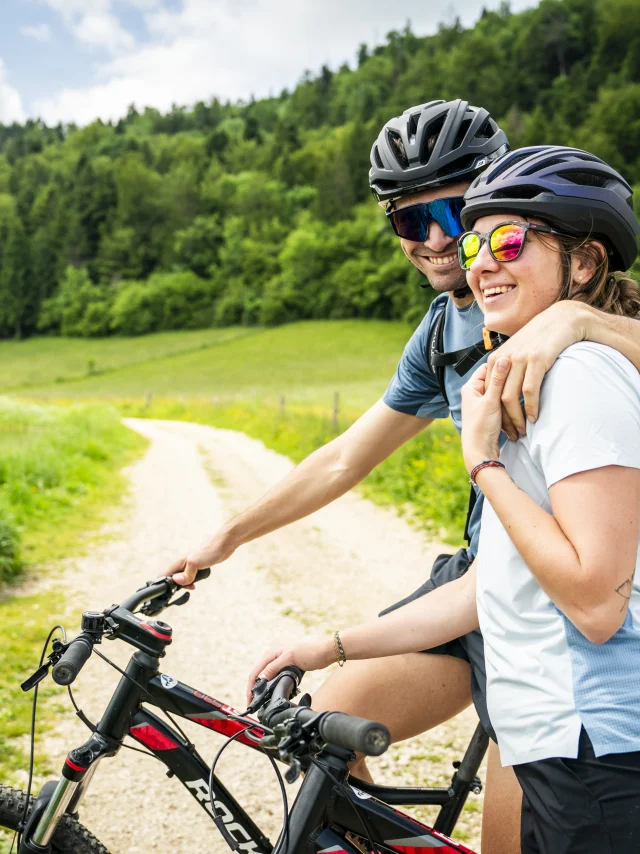 Mountain biking as a couple