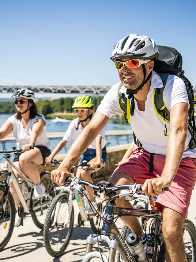 Vélo balade en famille