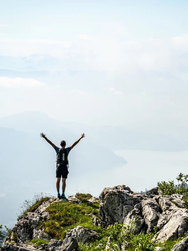 Hiking at Grand Colombier