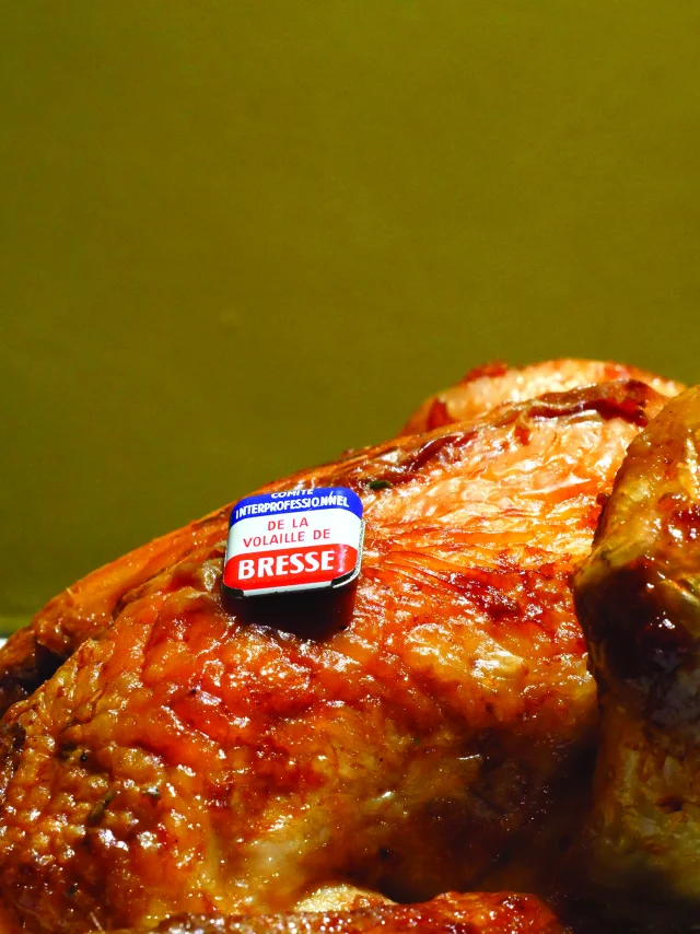 Geröstetes Bresse-Huhn