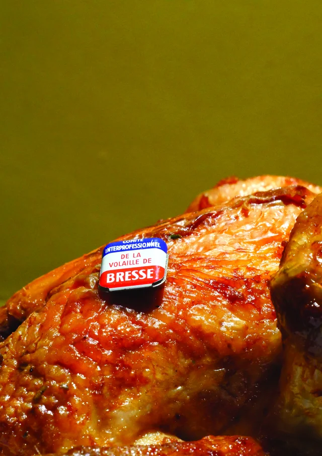Roast Bresse chicken