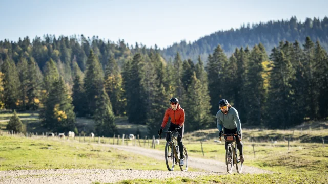 Vélo gravel dans l'Ain
