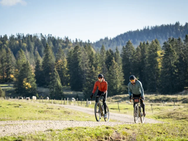 Vélo gravel dans l'Ain