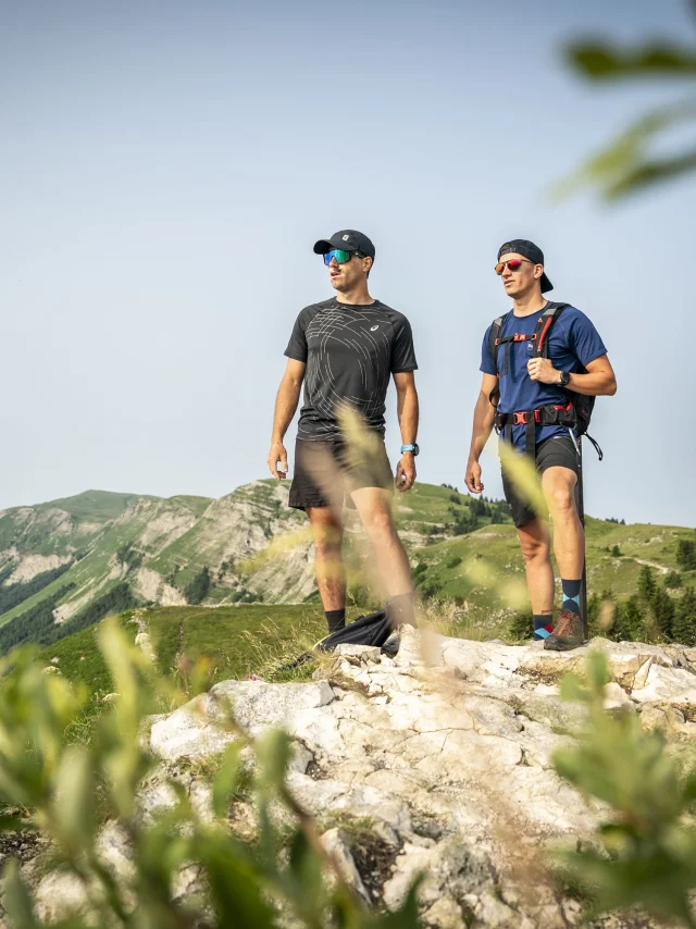 Hiking in the Haute-Chaîne du Jura, Ain region