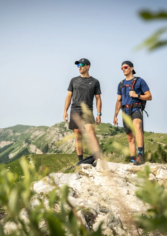 Hiking in the Haute-Chaîne du Jura, Ain region