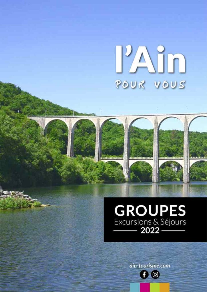 brochure groupes 2022 dans l'Ain